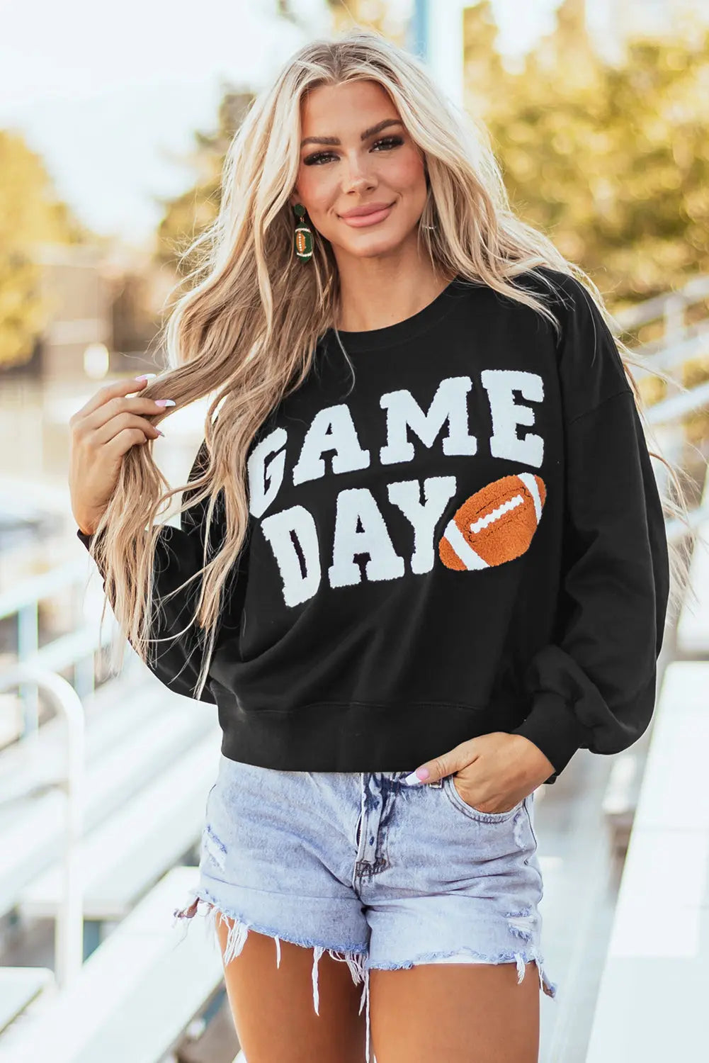 Game Day Carpeted Graphic Sweatshirt Florida Girl Fashion Boutique