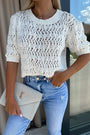 Hollow Sweater Florida Girl Fashion Boutique