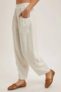 Relaxed Barrel Pants Bluivy