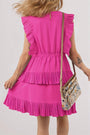 Bold & Playful Ruffle Tiered Dress Florida Girl Fashion Boutique