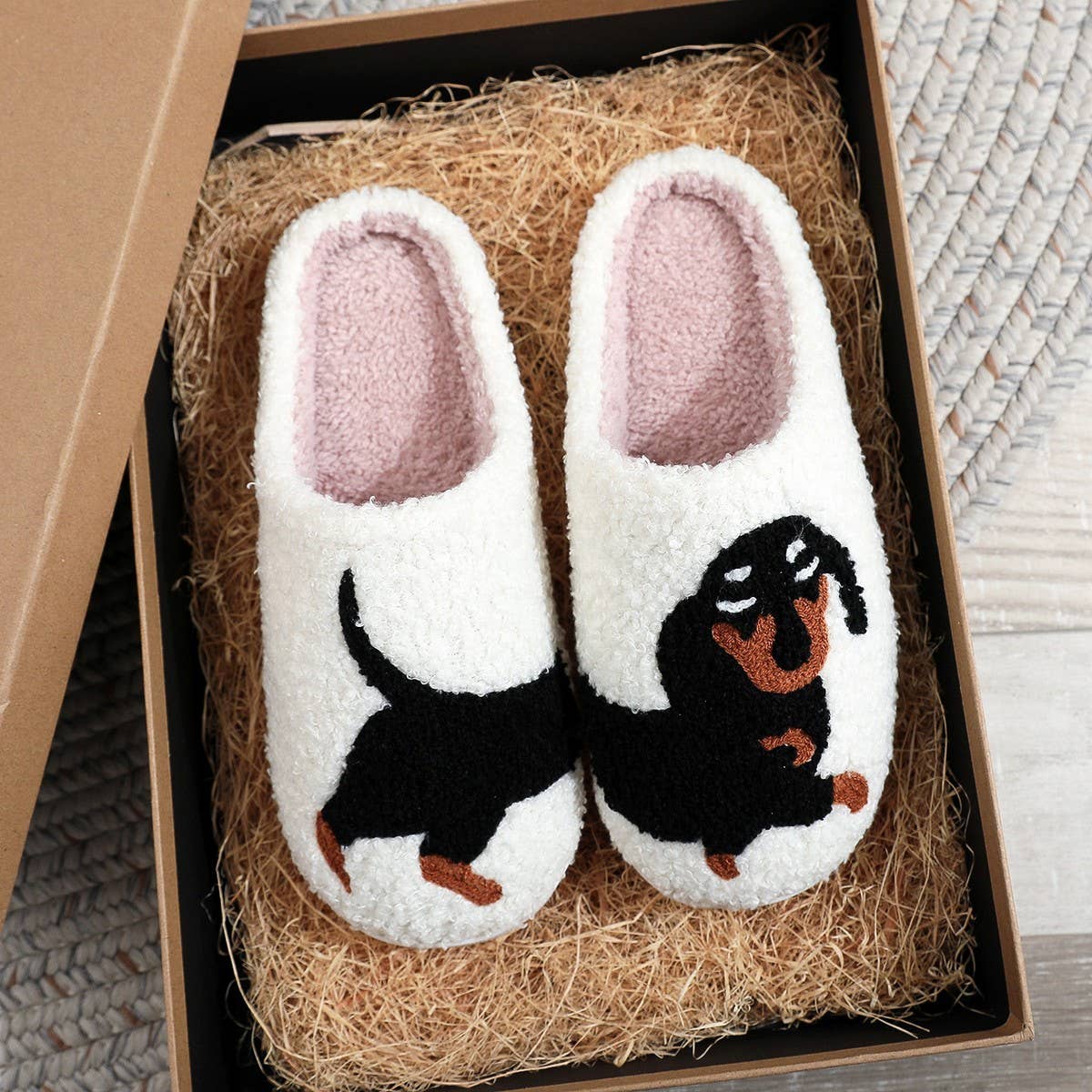 Dachshund Slippers Florida Girl Fashion Boutique