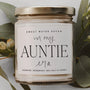In My Auntie Era Soy Candle Sweet Water Decor