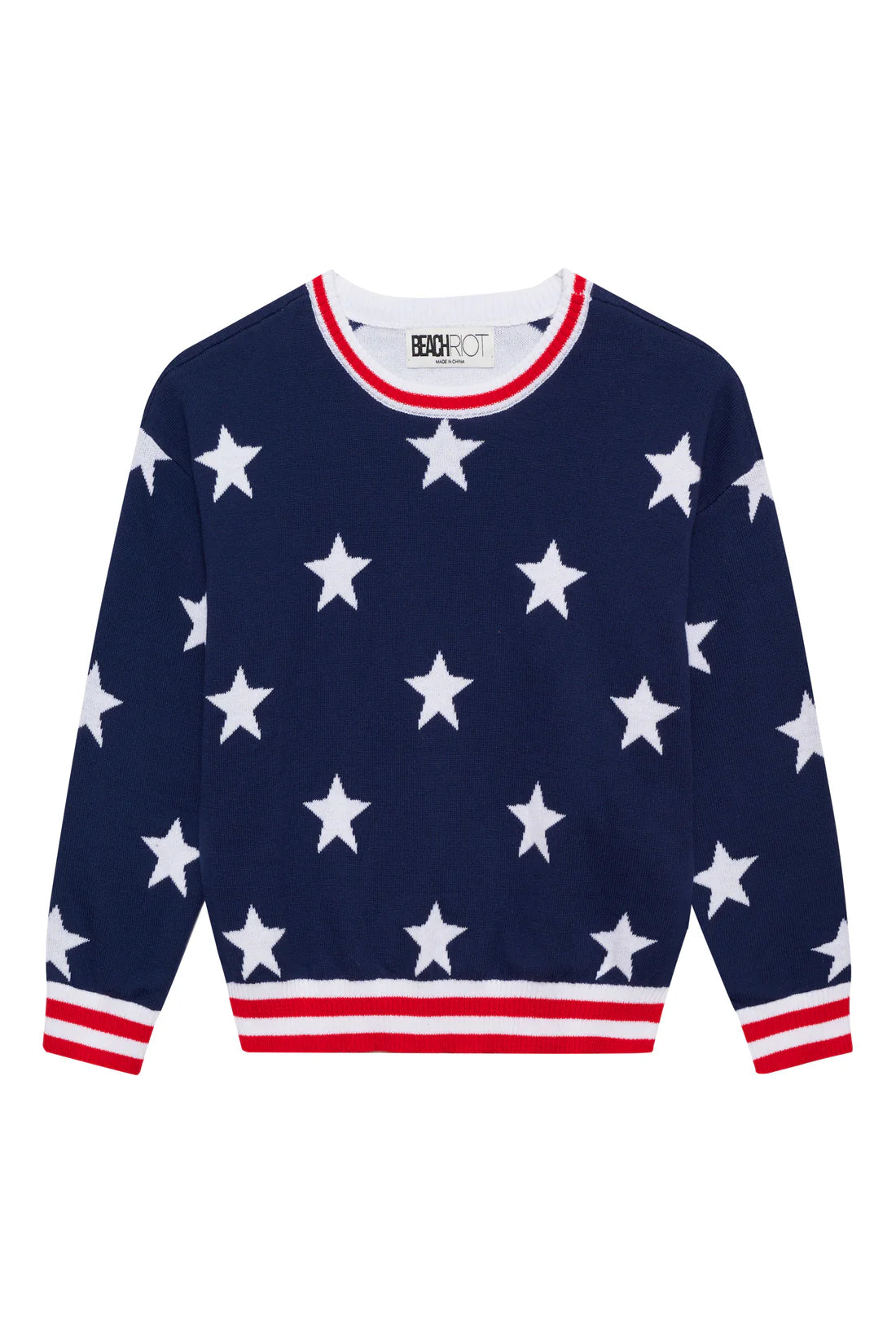 Beach Riot Little Callie Sweater Twilight Stars