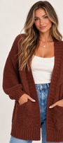 Chunky Cable Cardi