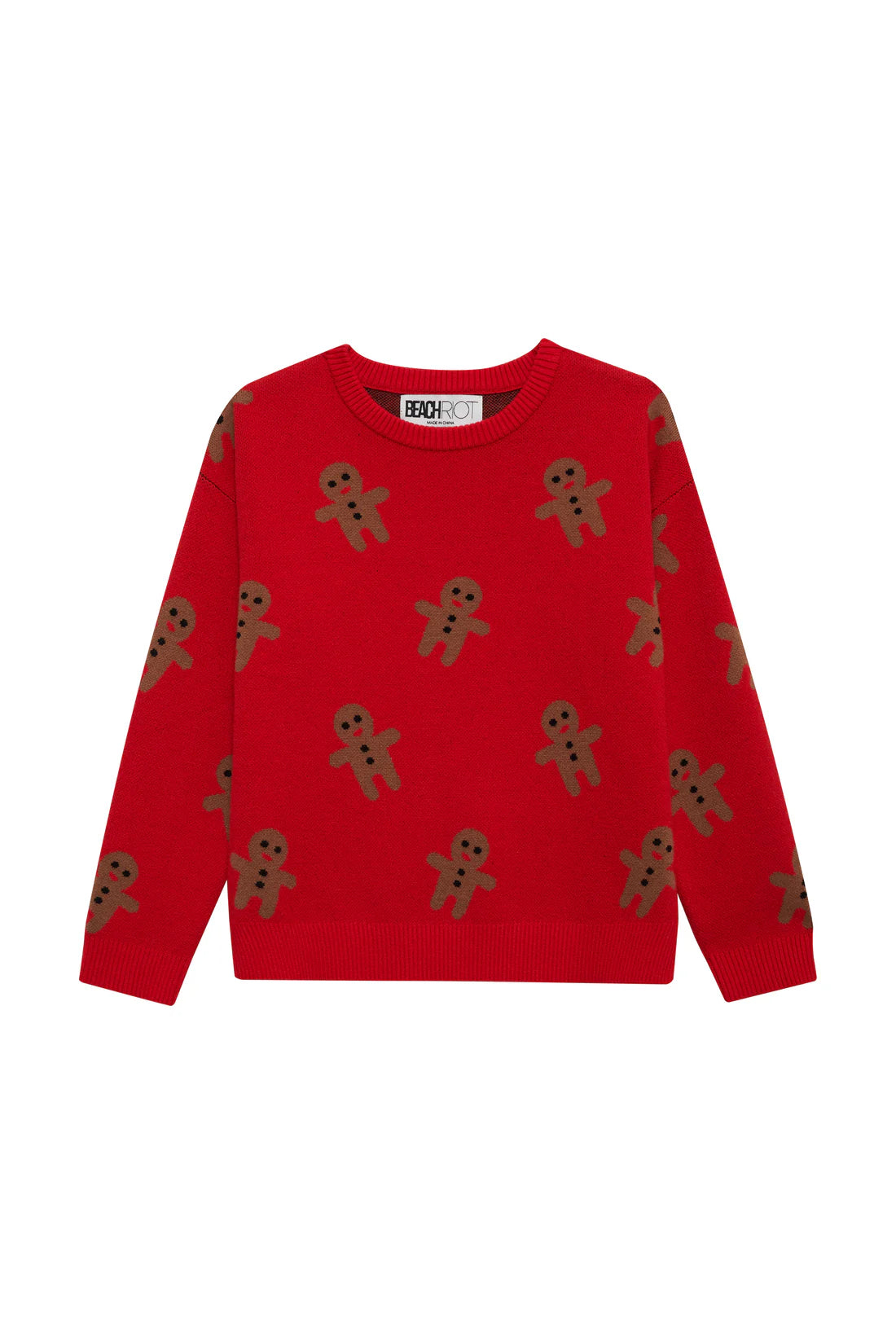Beach Riot Little Callie Sweater Gingerbread