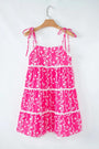 Pink Floral Ric Rac Mini Dress Florida Girl Fashion Boutique