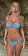 Beach Bunny ETANA TANGO DUSTY - DUSTY TEAL
