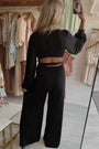 Long Sleeve V Neck Jumpsuit Florida Girl Fashion Boutique