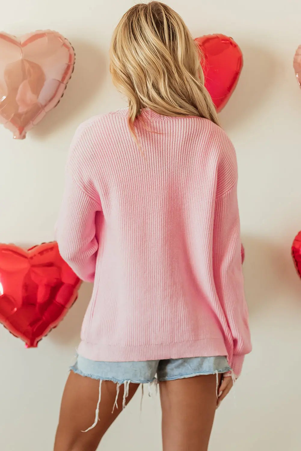 Ribbed Knit Scalloped Edge Cardi Florida Girl Fashion Boutique