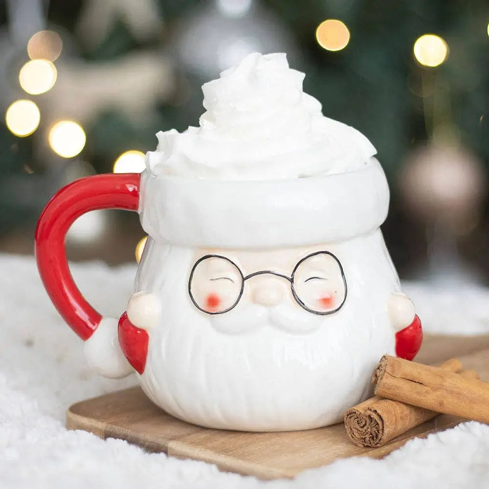 Santa Claus Shaped Christmas Mug Something Different Wholesale