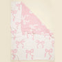 Bows Terry Cloth Blanket Frem