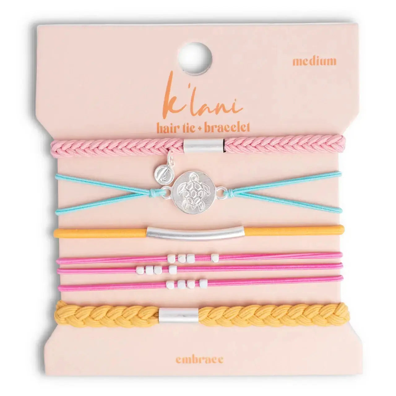 Embrace K'Lani hair tie bracelets