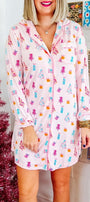 Twinkle Tree Sleep Shirt Dress Florida Girl Fashion Boutique