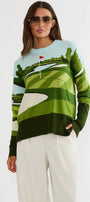 Beach Riot Callie Sweater Fairway