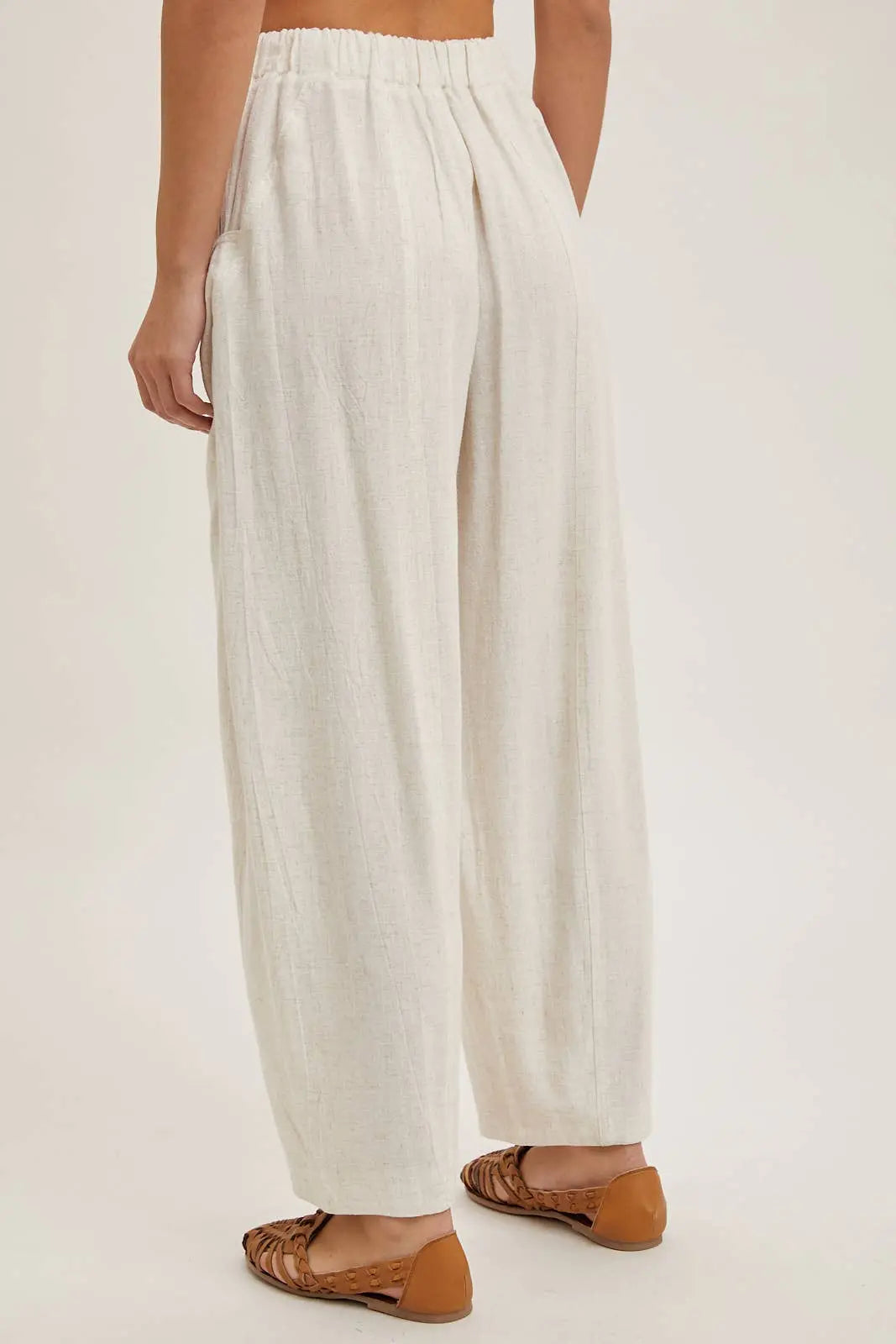 Relaxed Barrel Pants Bluivy