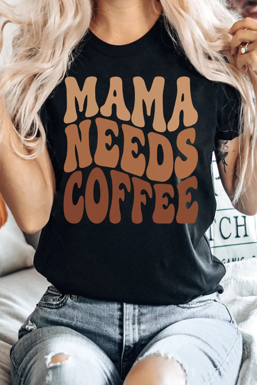 MAMA NEEDS COFFEE Graphic T Shirt Florida Girl Fashion Boutique