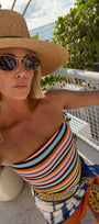 Beach Riot Amber One Piece Paradise Stripe