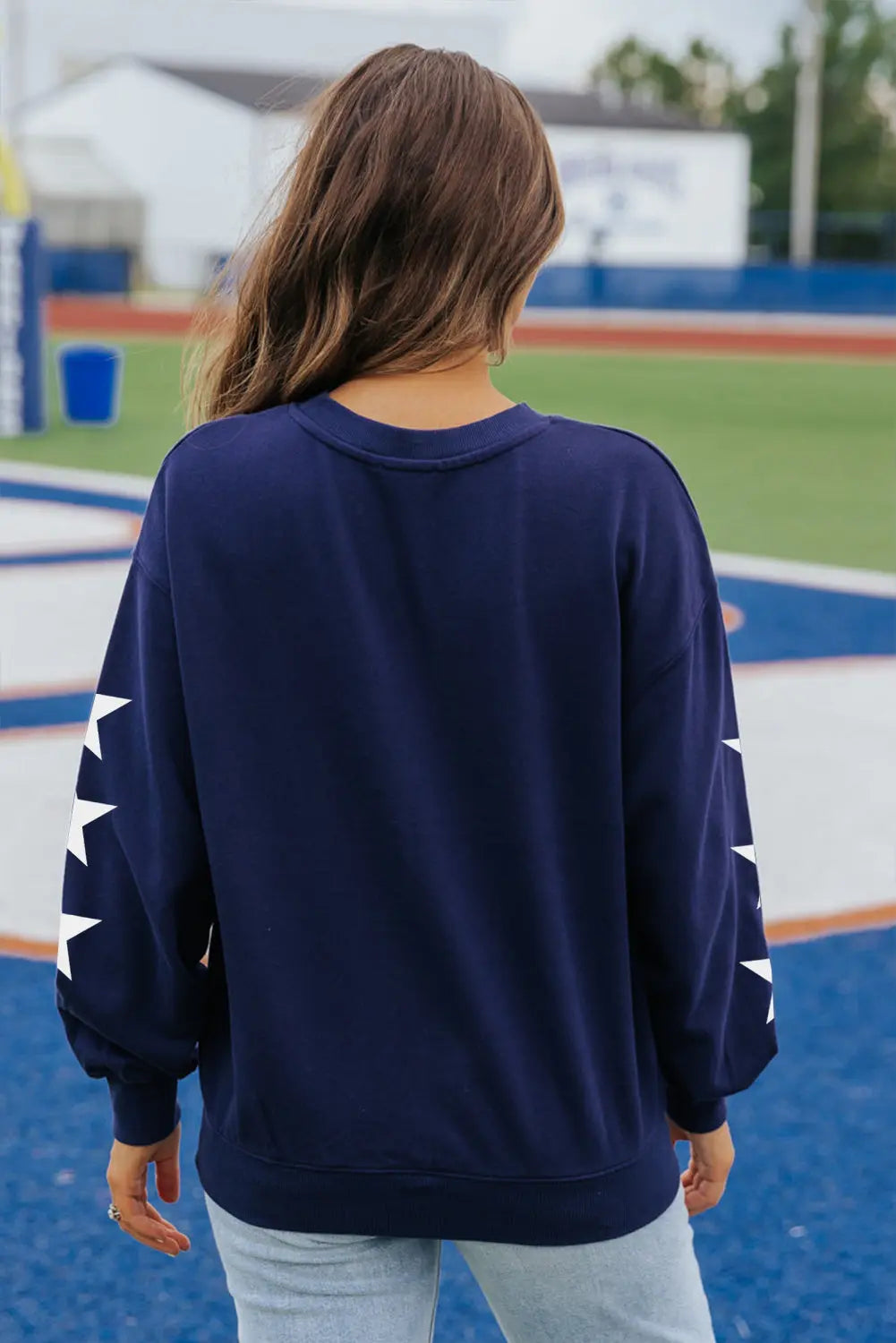 Star Sleeve Gameday Sweatshirt Florida Girl Fashion Boutique