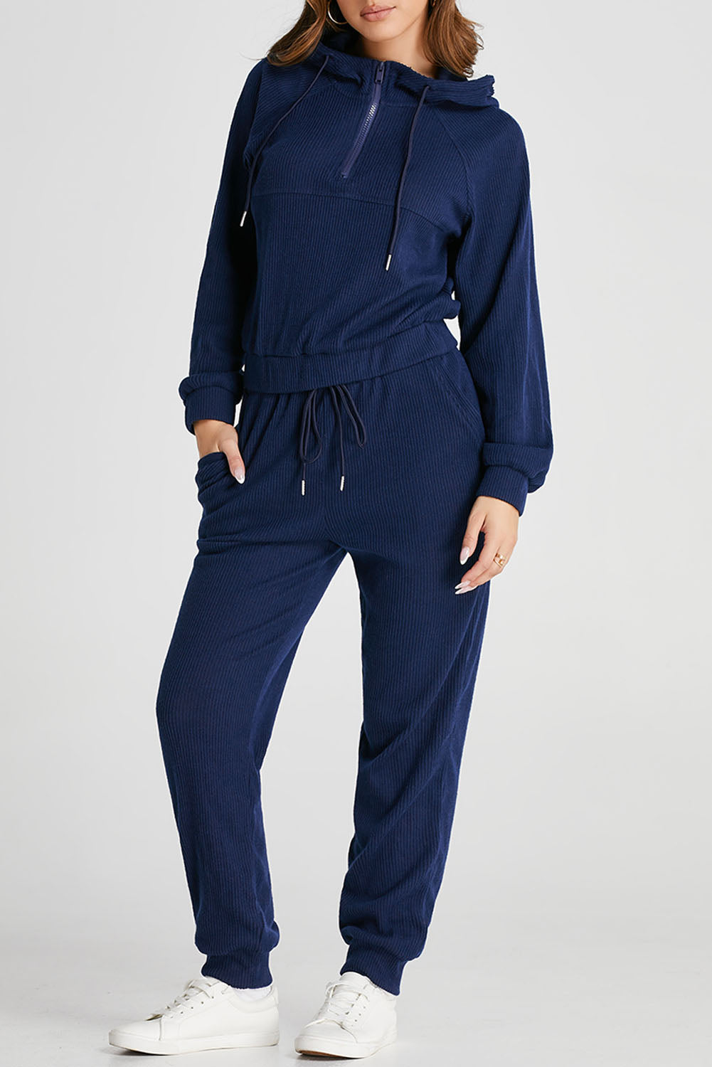 Knit Hoodie and Jogger Set Florida Girl Fashion Boutique