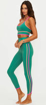 Beach Riot Nella Legging Rally Green Colorblock