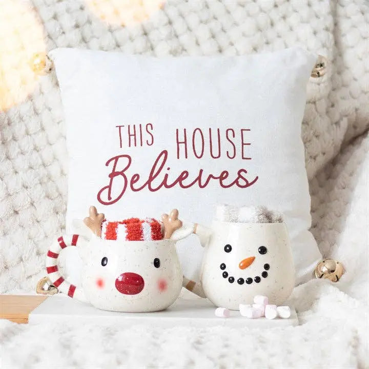 Snowman Christmas Mug and Socks Set Something Different Wholesale