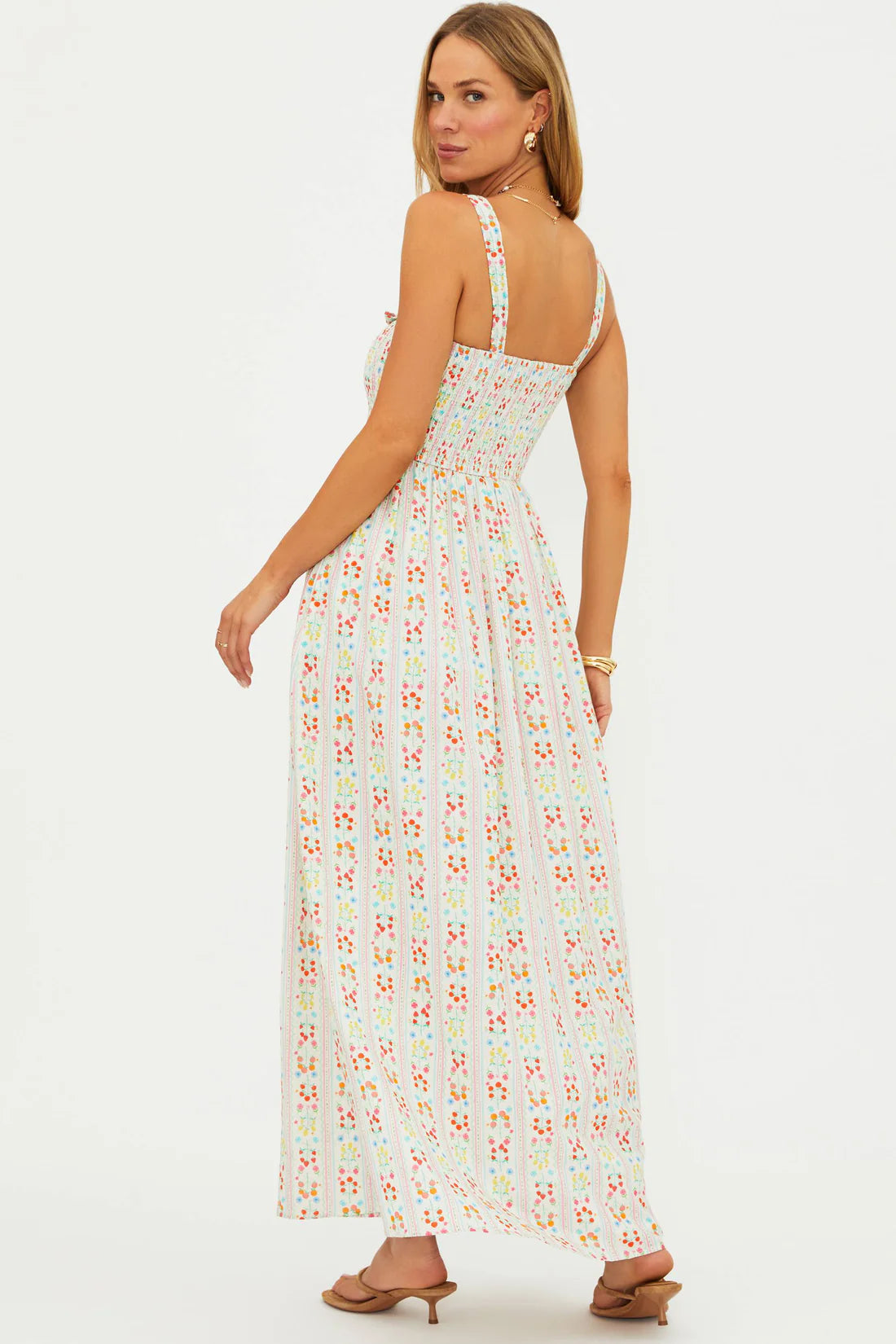 Beach Riot Cari Dress Fruit Blooms