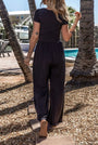 Black High Waisted Jumpsuit Florida Girl Fashion Boutique