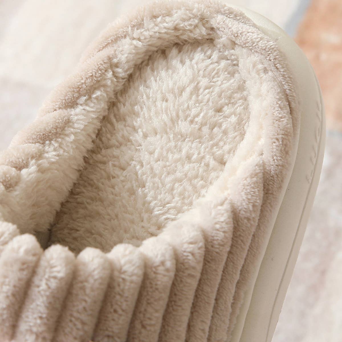 Checkered Fuzzy Slippers Florida Girl Fashion Boutique