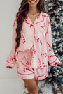 Candy Cane Pajama Set Florida Girl Fashion Boutique