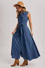 DENIM MAXI DRESS Bluivy
