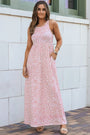 Pink Leopard Sleeveless Maxi Florida Girl Fashion Boutique