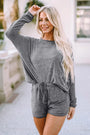 Long Sleeve and Shorts Lounge Set Florida Girl Fashion Boutique