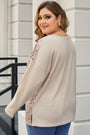 Leopard Patchwork Top Florida Girl Fashion Boutique