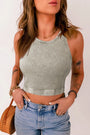 Mineral Wash Racerback Tank Florida Girl Fashion Boutique