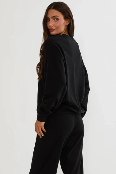 Beach Riot Devyn Oversized Sweatshirt Midnight Mummy