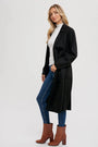 Faux Suede Coat Bluivy
