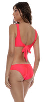 Luli Fama COSITA BUENA - Full Ruched Back Bottom — Bombshell Red