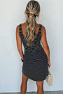 Black Striped Mini Dress Florida Girl Fashion Boutique