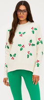 Beach Riot Callie Sweater Frosted Holly