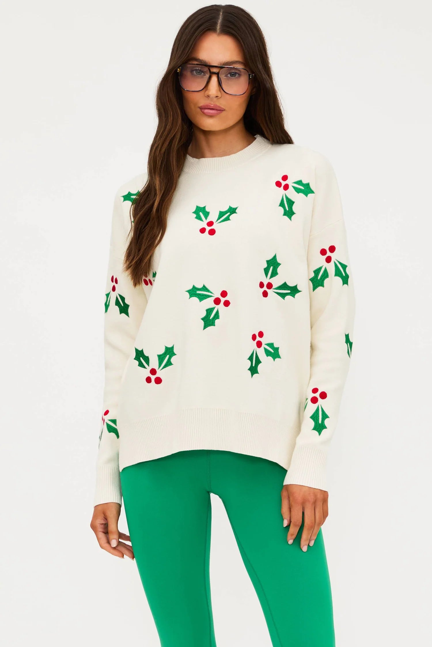 Beach Riot Callie Sweater Frosted Holly