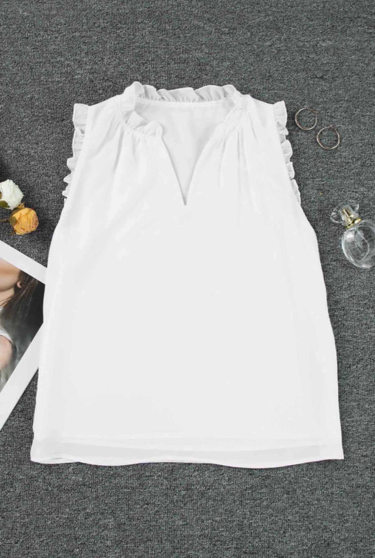 Effortless Elegance Ruffle Blouse