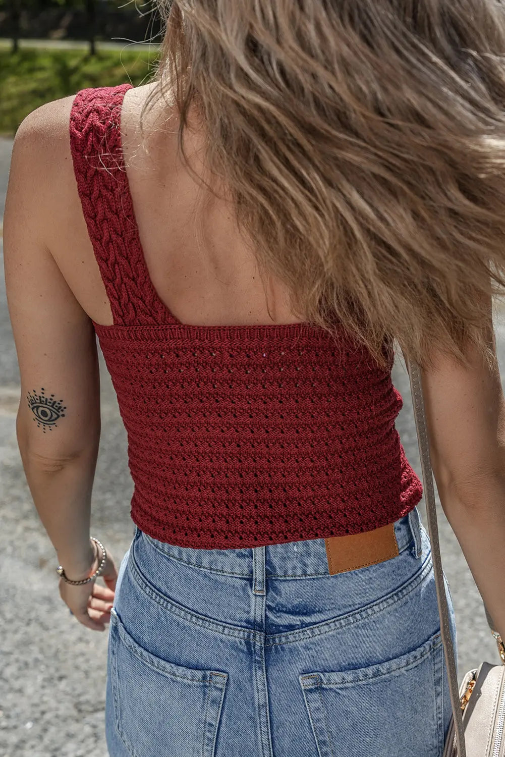 Cable Knit Sweater Tank Florida Girl Fashion Boutique