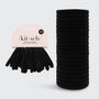Kitsch Eco-Friendly Nylon Elastics 20pc set - Black KITSCH