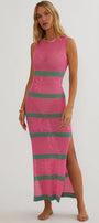 Beach Riot Brigid Dress Raspberry Bloom
