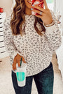 Leopard Drawstring Hoodie Florida Girl Fashion Boutique
