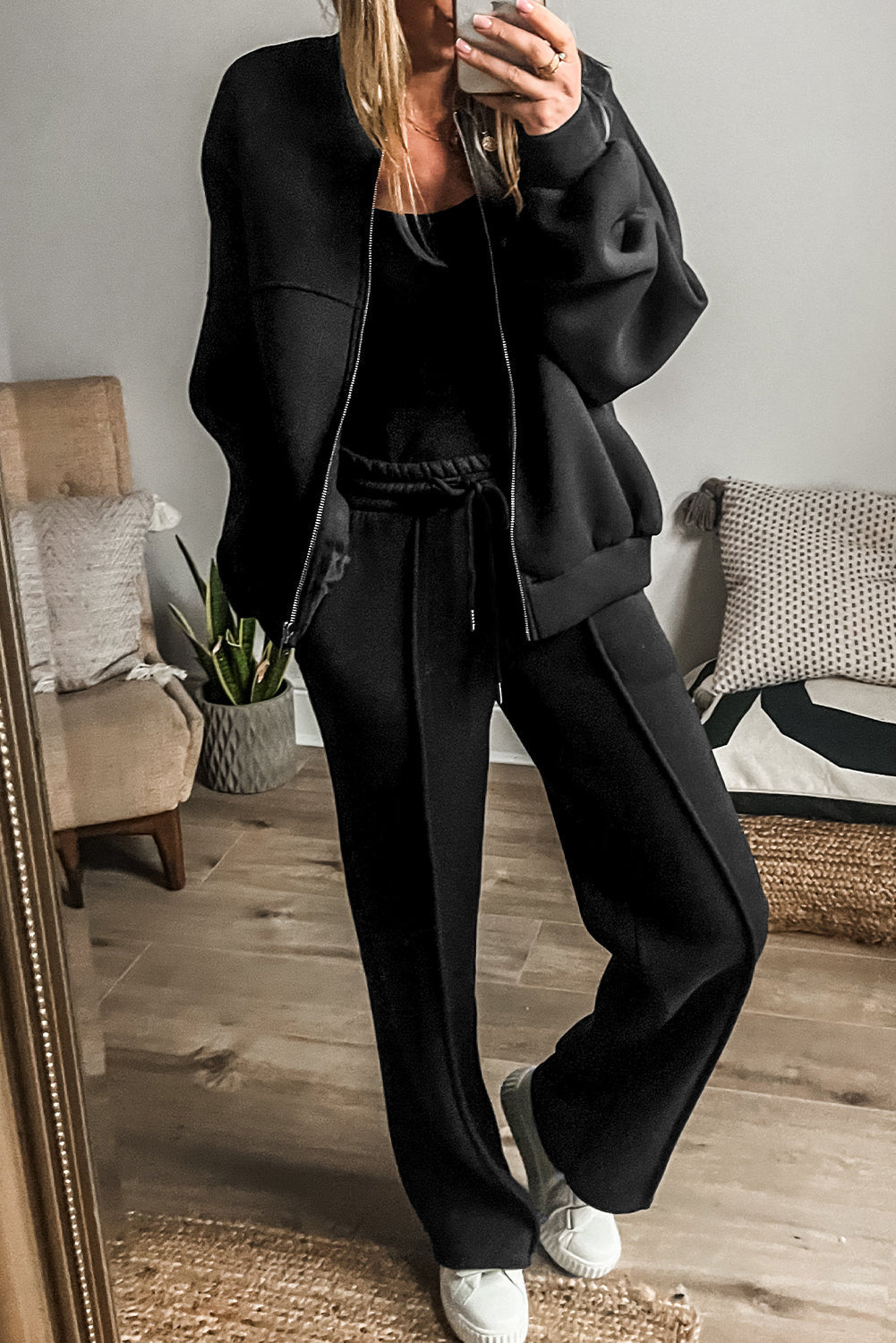Seamed Jacket and Pant Set Florida Girl Fashion Boutique