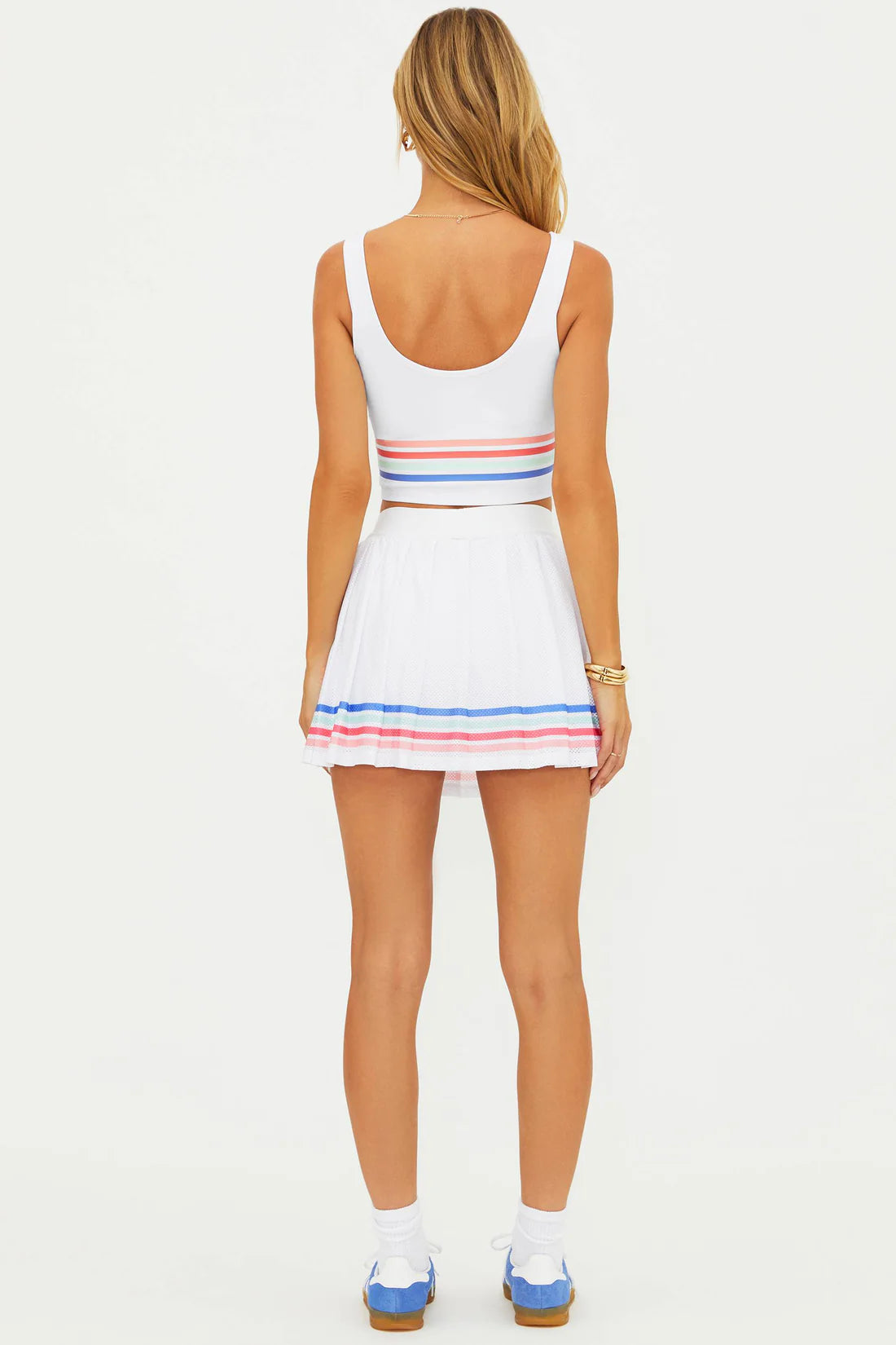 Beach Riot Josie Top Bright White Horizon