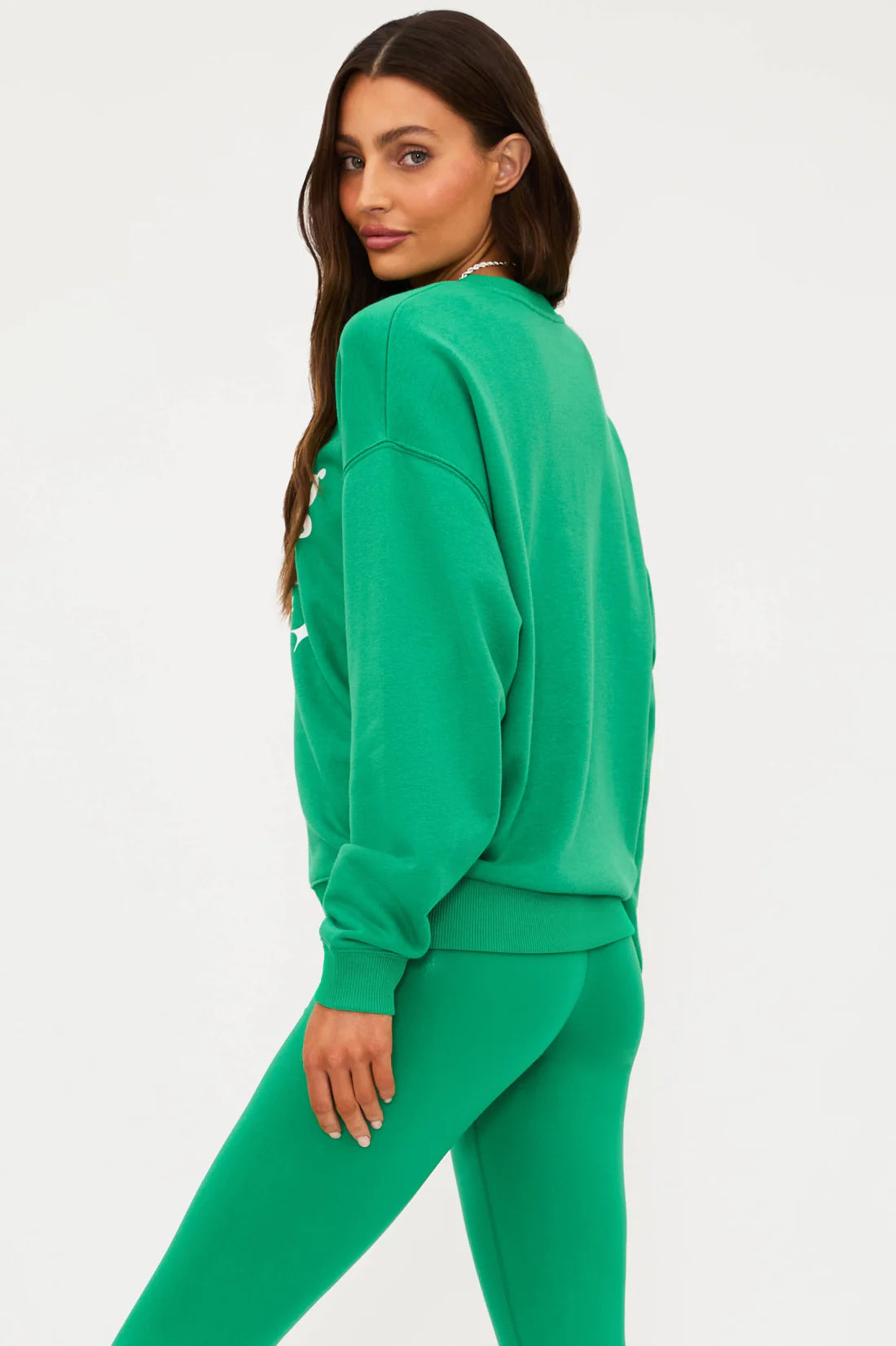 Beach Riot Devyn Oversized Sweatshirt Frosted Fir