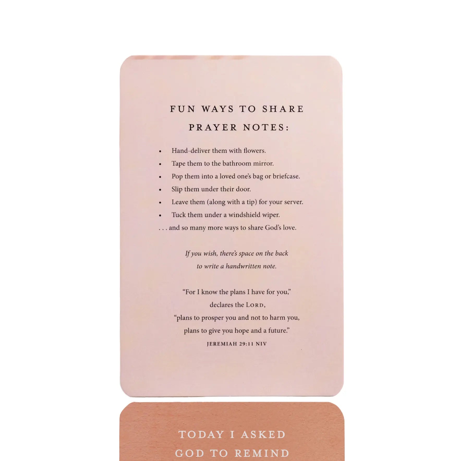 Prayers to Share Pass-Along Notes Sweet Water Decor