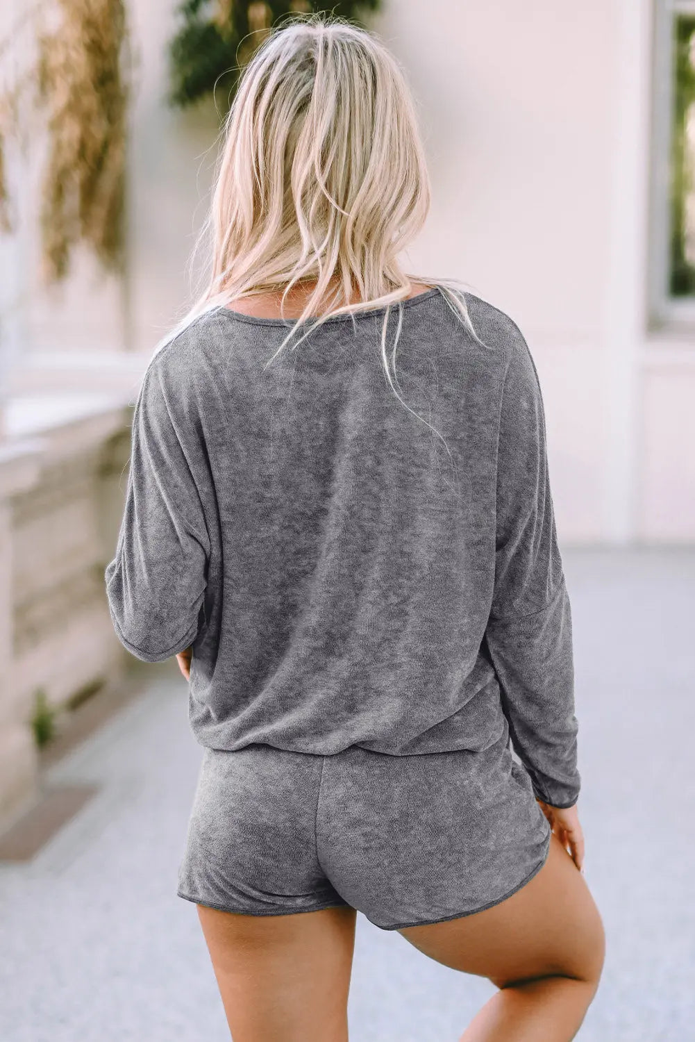 Long Sleeve and Shorts Lounge Set Florida Girl Fashion Boutique